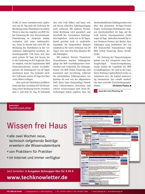 schwerpunkt - Midrange Magazin