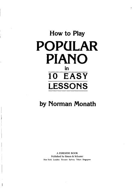 How to Play Popular Piano in 10 Easy Lessons.pdf