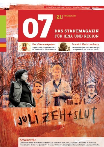 Schallnovelle - 07 Das Stadtmagazin . BLOG