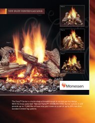 VDY Duzy Vented Gas Log - the Fireplace Warehouse