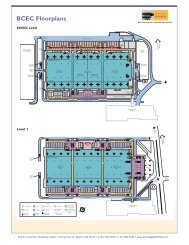 Download All BCEC Floor Plans - Advantage Boston