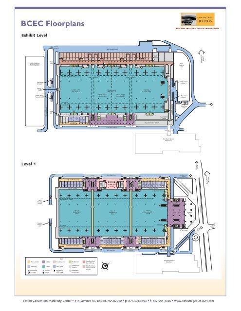 Download All BCEC Floor Plans - Advantage Boston