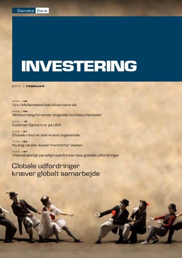 Globale udfordringer krÃ¦ver globalt samarbejde - Danske Bank
