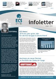 infoletter - Globe Air Cargo