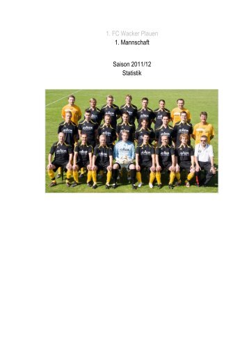 Saison Reader 2011/12 - 1. FC Wacker Plauen
