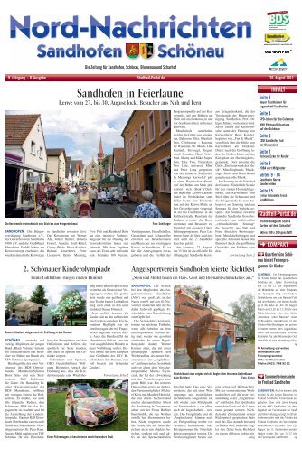 Nord-Nachrichten Ausgabe 8 2011 ... - Stadtteil-Portal Mannheim