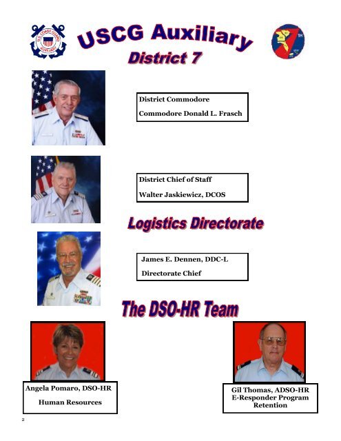 Fall Issue -Issue 2010 Vol. 10 - USCGAUX District 7