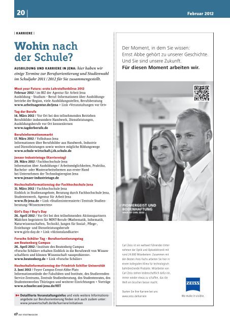 Ausgabe 33 - 07 Das Stadtmagazin . BLOG