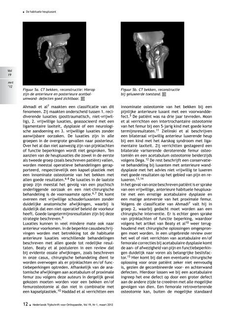 ONederlands Tijdschrift voor - Nederlands Tijdschrift voor Orthopaedie