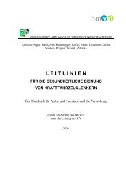 Handbuch - Leitlinien gesundheitliche Eignung - Ärztekammer ...