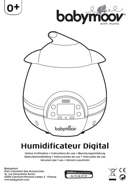 Humidificateur Digital - Babymoov