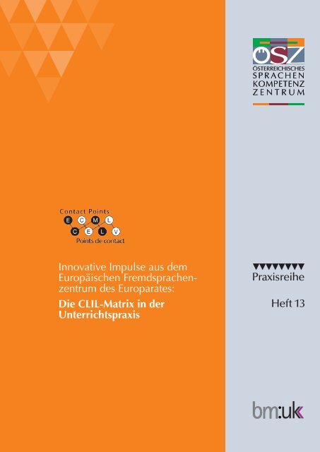 Broschüre zur CLIL-Matrix - Österreichisches Sprachen-Kompetenz ...