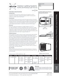 Relume Commercial Light Fixture - Alpha PH1 - Relume Technologies