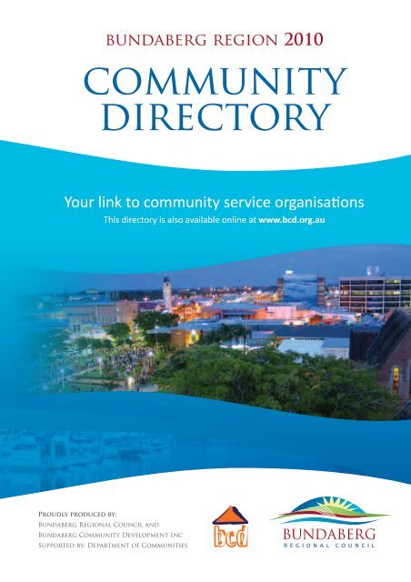 community directory - Bundaberg Regional Council