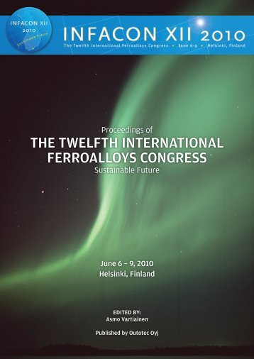 the twelfth international ferroalloys congress - Pyro.co.za