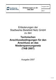 Erläuterung Mess - Stadtwerke Bielefeld Netz GmbH