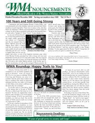 WMA Roundup: Happy Trails to You! - Women Marines Association