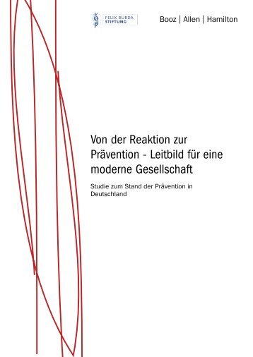 Von der Reaktion zur PrÃ¤vention - Leitbild fÃ¼r eine moderne ...