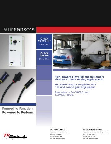 Sensor Controller Brochure - TR Electronic