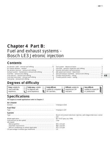 Bosch Fuel Injection And Engine Management How To Understand Service And Modify Download Bosch Fuel Injection And Engine Management How To Understand Service And Modify Download