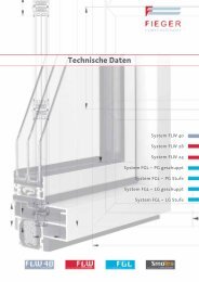 Technische Daten - Fieger Lamellenfenster GmbH