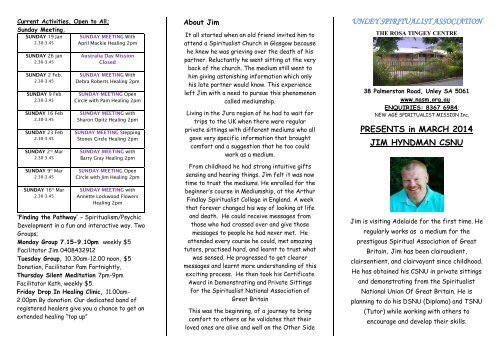 Nasm Flyer 12 Sept Version Pdf New Age Spiritual Mission