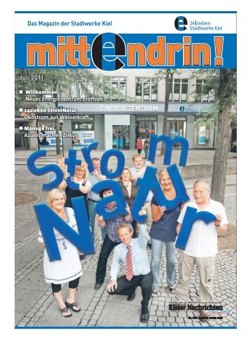 Ausgabe Juli 2011 - Stadtwerke Kiel