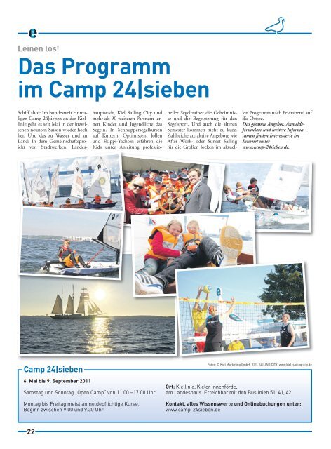 Ausgabe Juli 2011 - Stadtwerke Kiel