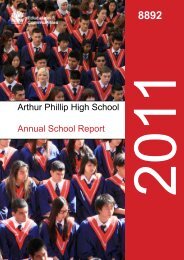 8892 ASR2011 copy.pdf - Arthur Phillip High School