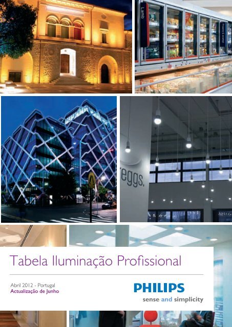 Tabela IluminaÃ§Ã£o Profissional - Philips