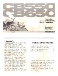 1978-79 Quicksilver CB550-650 - Craig Vetter