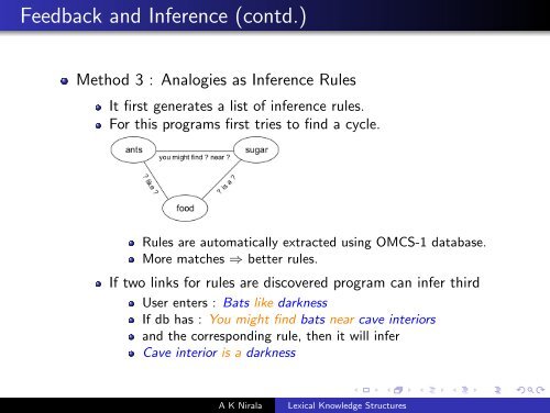 Lexical Knowledge Structures