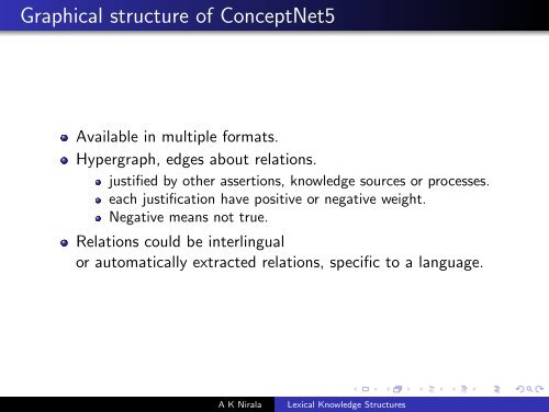 Lexical Knowledge Structures