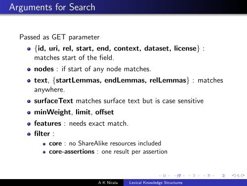 Lexical Knowledge Structures