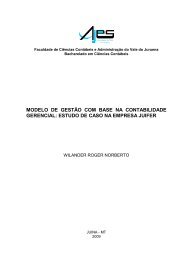 modelo de gestÃ£o com base na contabilidade gerencial