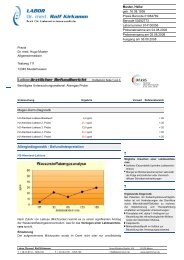 Allergiediagnostik - Befundinterpretation - Fairvital