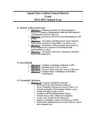 Parent Handbook for - Sunol Glen School