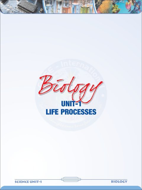 3 Biology Science Unit 1 New Indian Model School Dubai