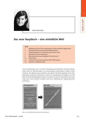 Das neue Hauptbuch â eine einheitliche Welt - IBS Schreiber GmbH