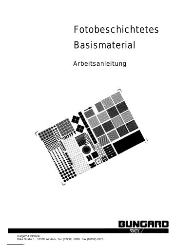 Fotobeschichtetes Basismaterial - Octamex