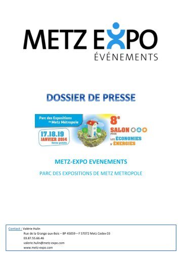 Communiqué - Metz-Expo