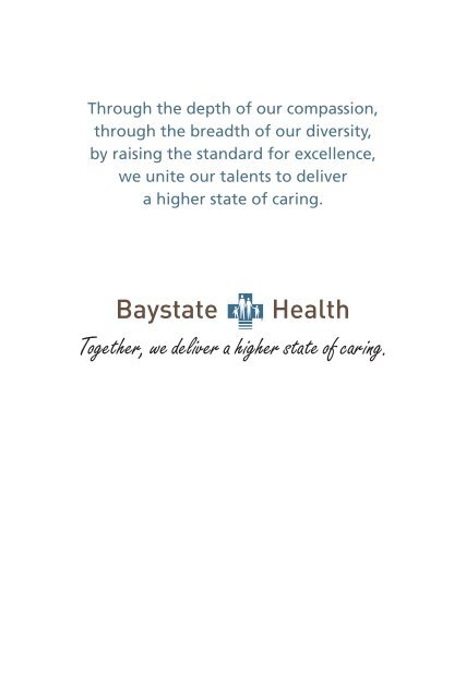 Corporate Compliance Code of Conduct - Baystate Health