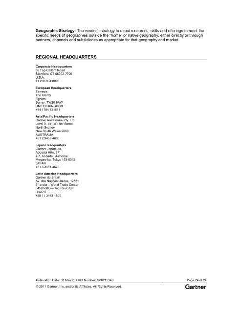 Research Magic Quadrant for Softswitch Architecture - Genband