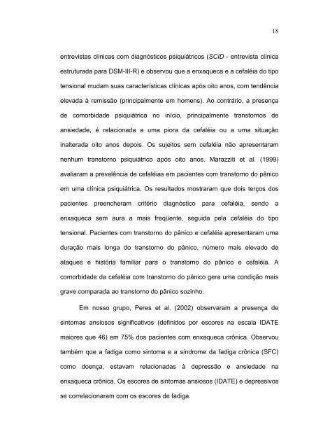 Comorbidade entre cefalÃ©ias primÃ¡rias e transtorno de ansiedade ...