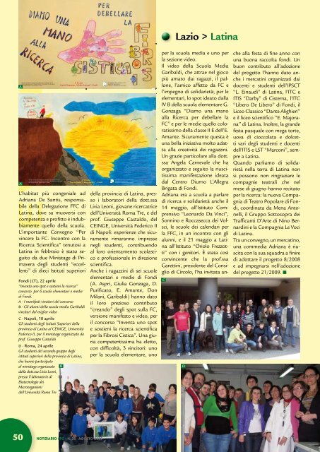 Notiziario n. 25 - Fondazione Ricerca Fibrosi Cistica