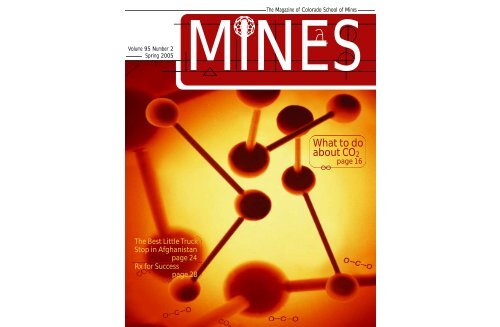 What to do about CO2 - Mines Magazine - Colorado School of Mines