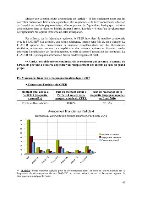 Rapport d'évaluation sur la cohérence externe des Programmes ...