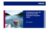 Schlepperkonzept der Zukunft mit Voith- Schneider Propellern (VSP)