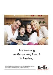 Prospekt als PDF downloaden - Familie in Linz