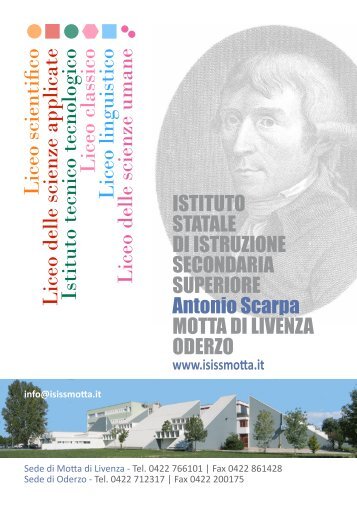 Depliant informativo - ISISS Antonio Scarpa